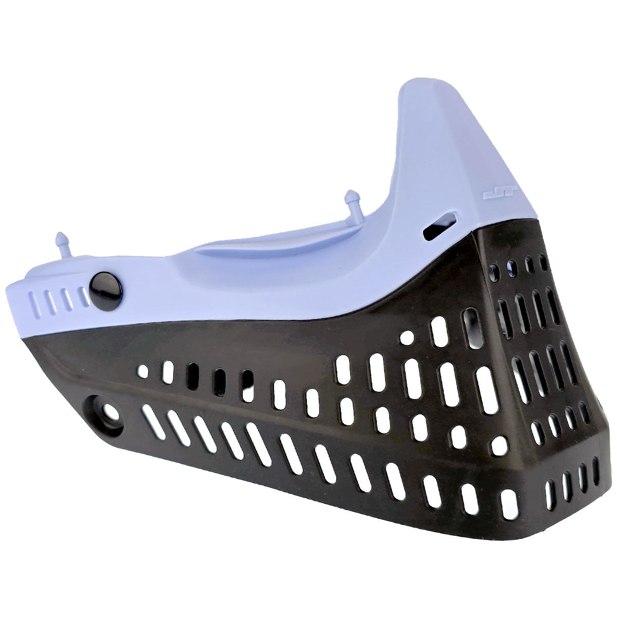 JT Proflex Goggle Skirt Bottom Aquamarine Black light blue light purple for paintball