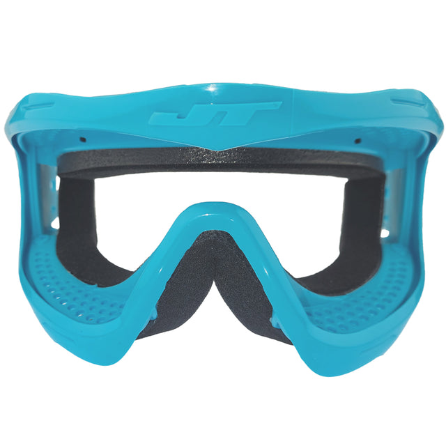 JT ProFlex Goggle Frame Birthstone Liquid Turquoise Frame front view