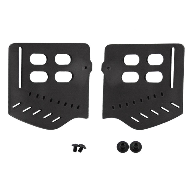 JT Proflex Soft Foam Ears w/Hardware Black with screws and nuts