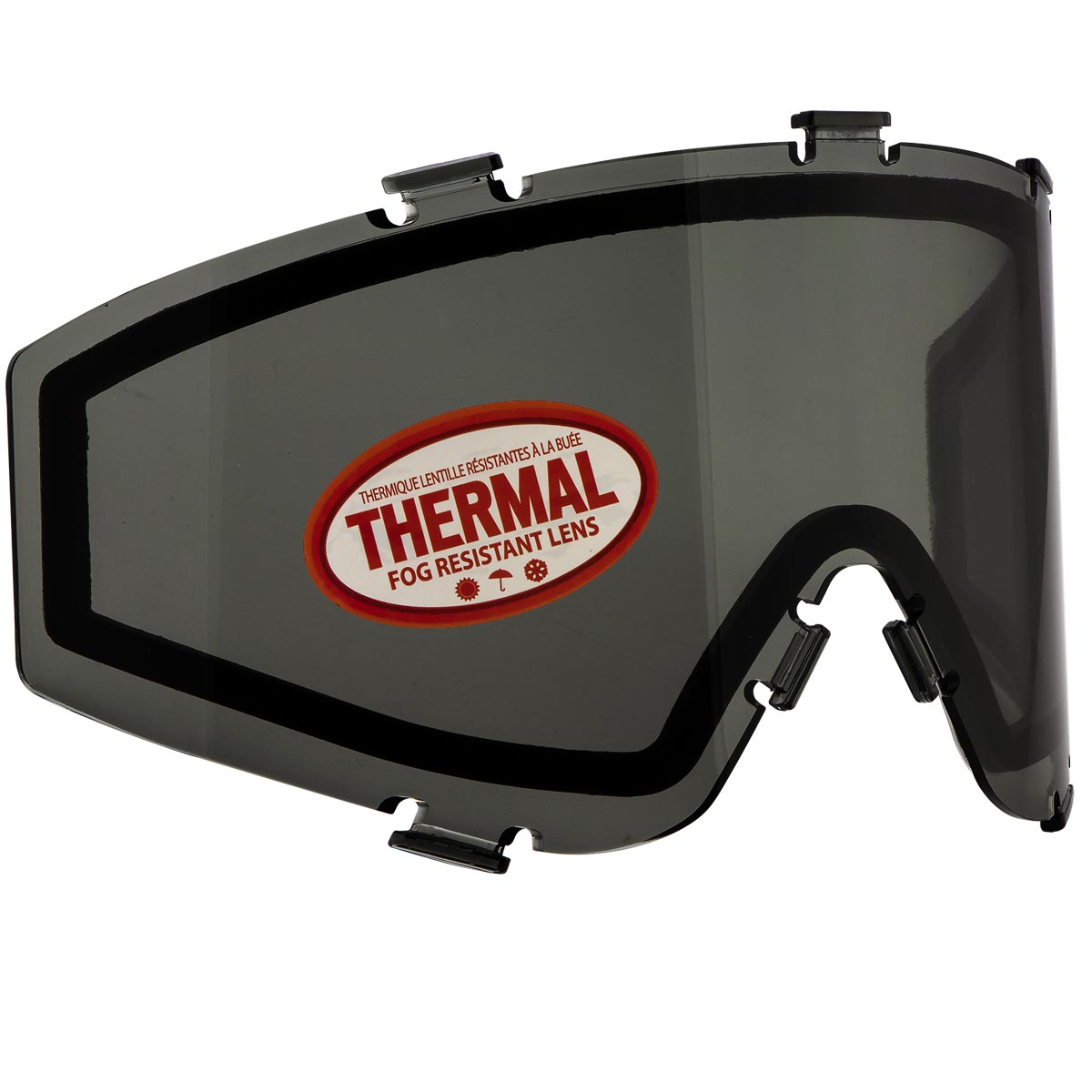 JT ProFlex Spectra Lens Thermal Smoke angle view