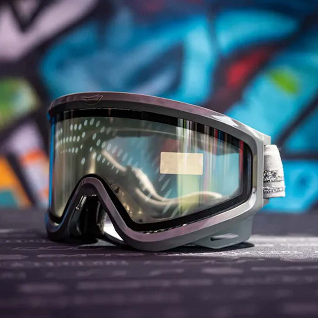 left side JT QLS Goggle Frame w Lens and Strap Dark Grey replacement lens JT paintball goggle