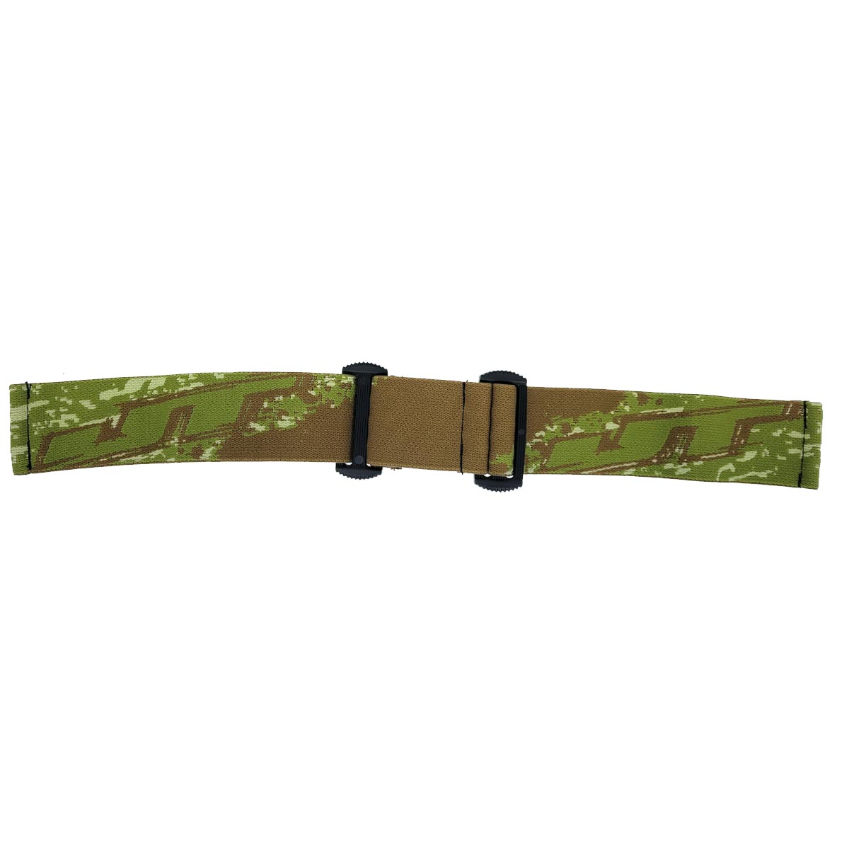 JT Proflex Woven Goggle Strap Olive Gold