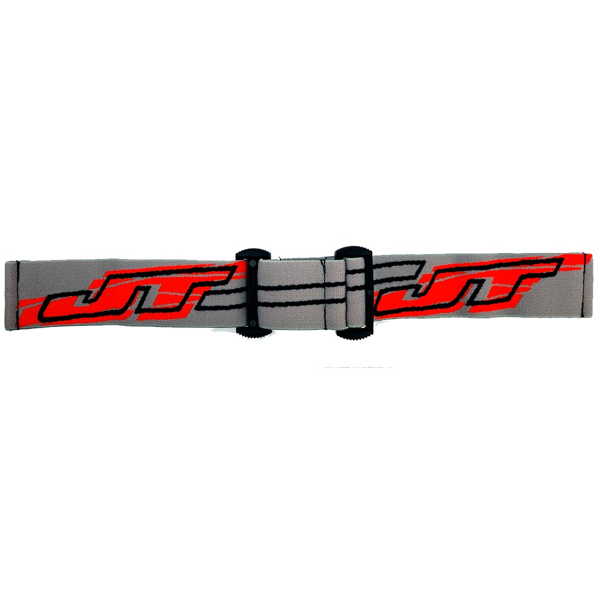 JT Proflex Woven Goggle Strap Gray Red