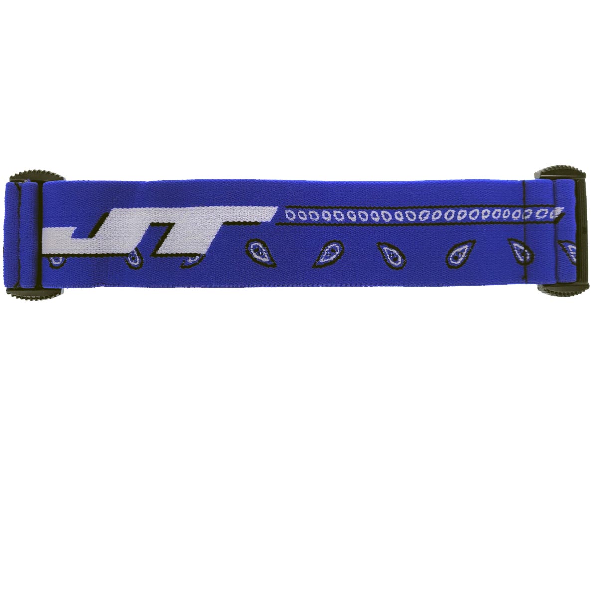 JT ProFlex Woven Goggle Strap Bandana Blue