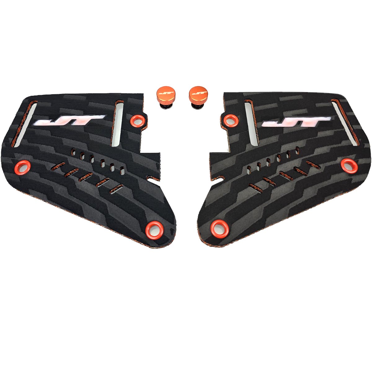 JT Proflex Inline Earset with Thumb Screws orange