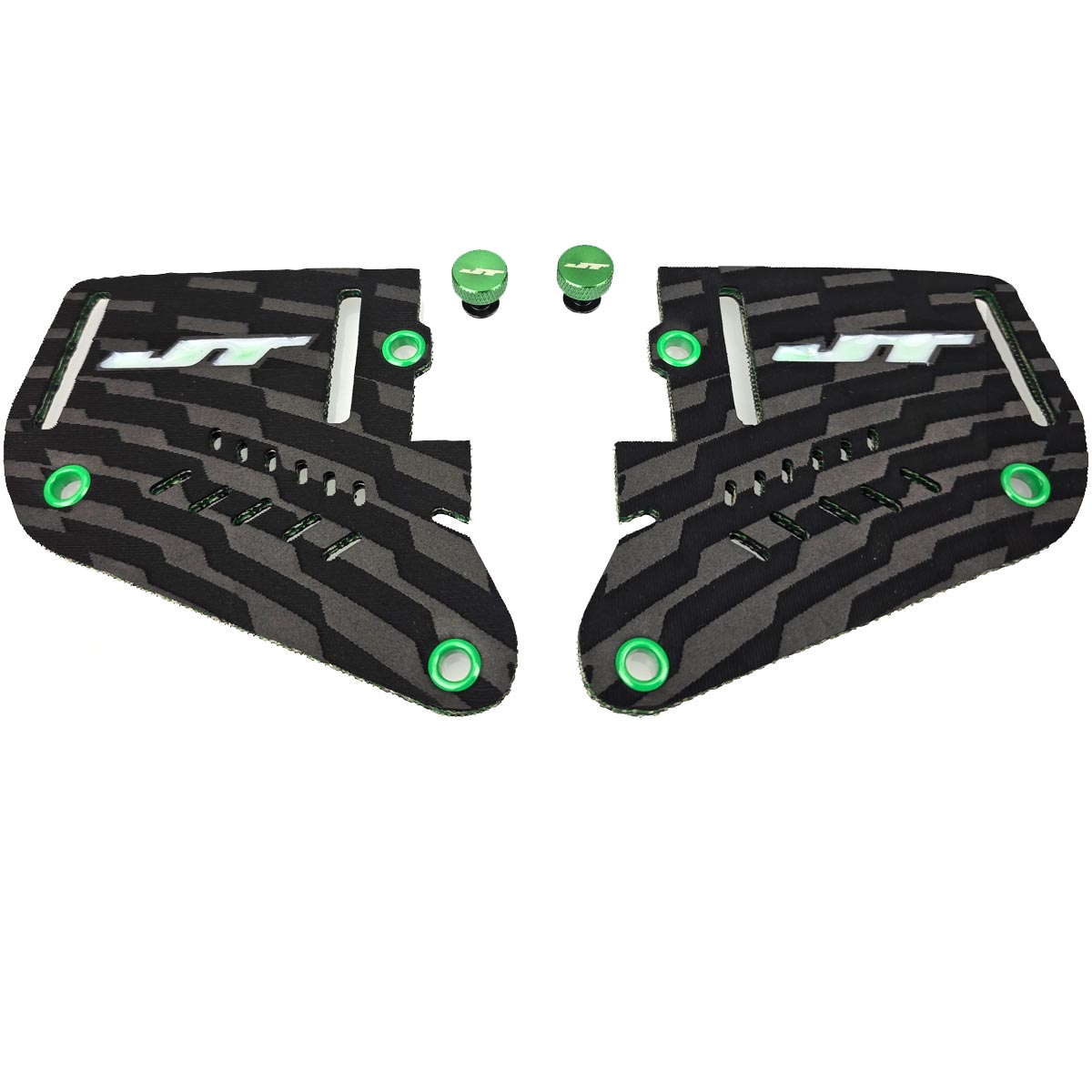 JT Proflex Inline Earset with Thumb Screws green