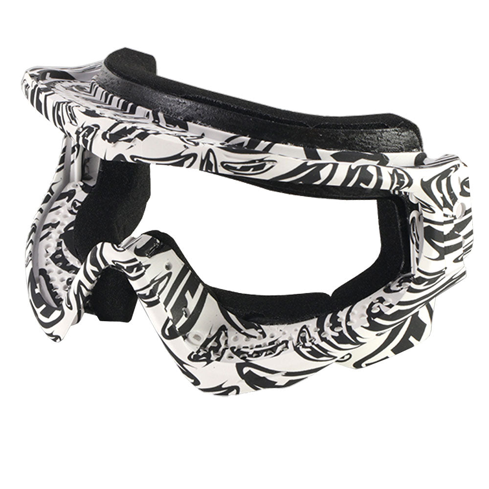 JT ProFlex Goggle Frame LE Banana White Black Logo