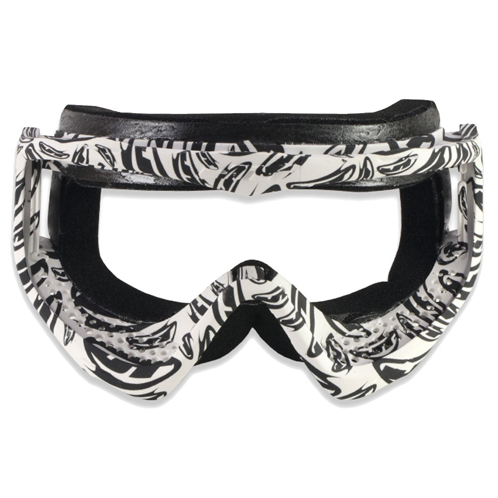 JT ProFlex Goggle Frame LE Banana White Black Logo
