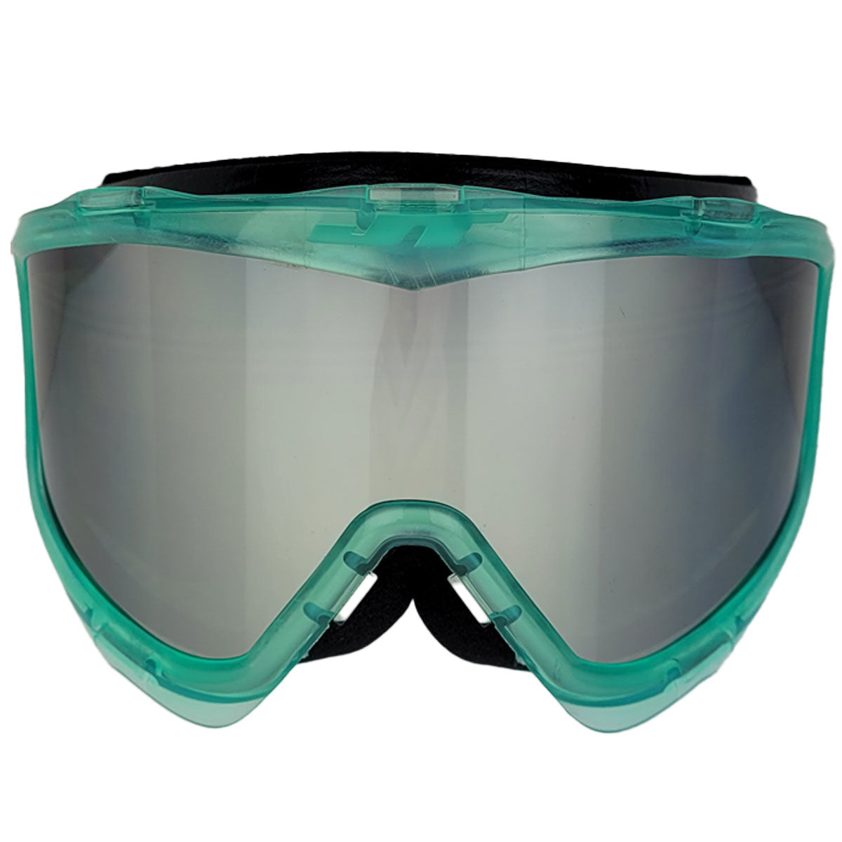JT ProFlex Goggle Frame Teal Ice with Chrome Thermal Lens for paintball