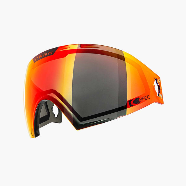 CRBN C Spec Highlight Thermal Lens Grey Red Mirror for paintball goggles