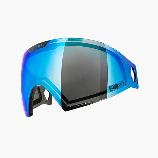 CRBN C Spec Highlight Thermal Lens Grey Cyan Mirror for paintball goggles