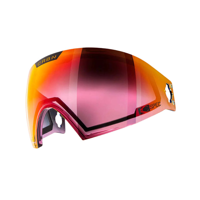 CRBN C Spec Midlight Thermal Lens Rose Fade Red Mirror for paintball goggles