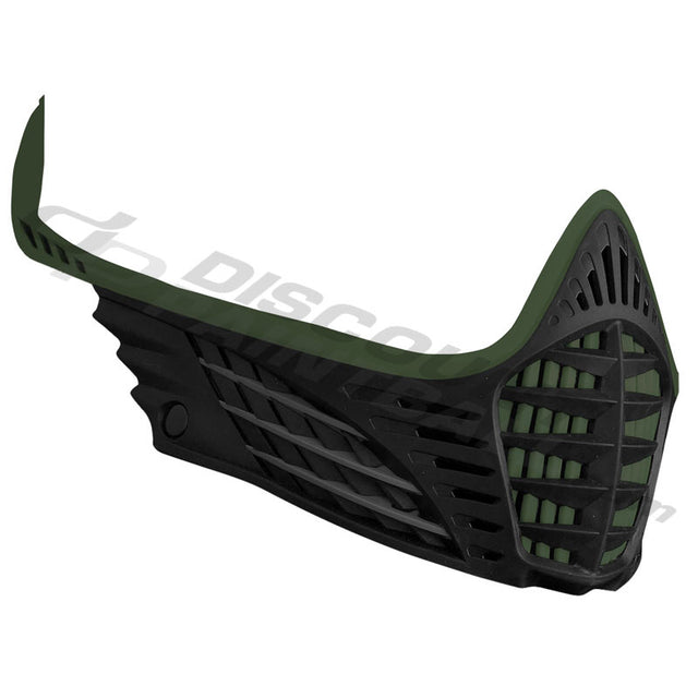 Virtue VIO Facemask Olive Charcoal Black