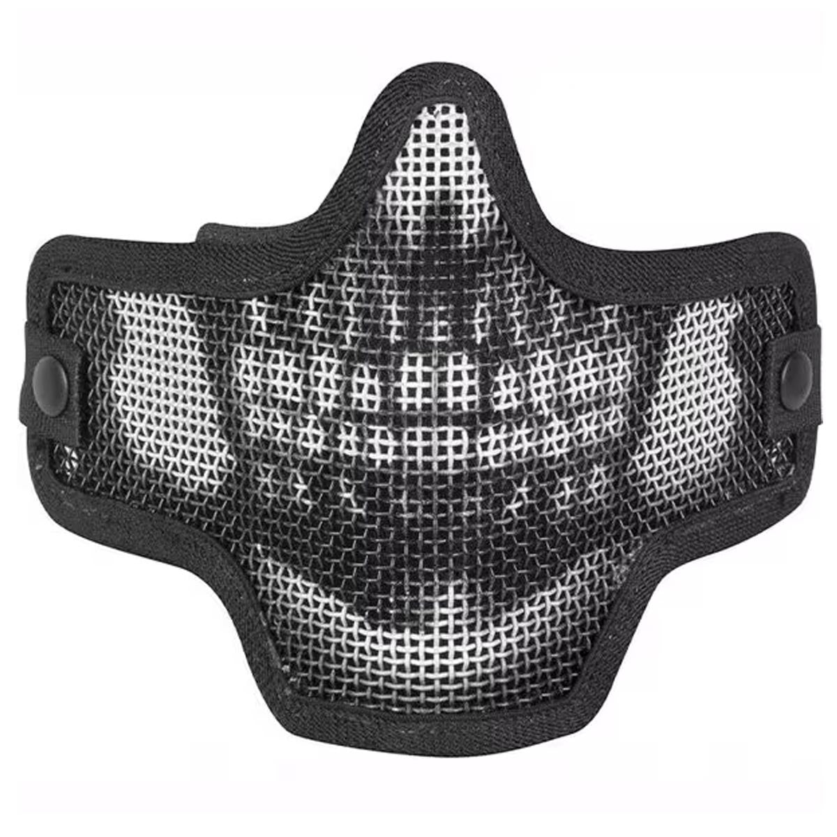 Valken Kilo Airsoft Mesh Mask Skull Black