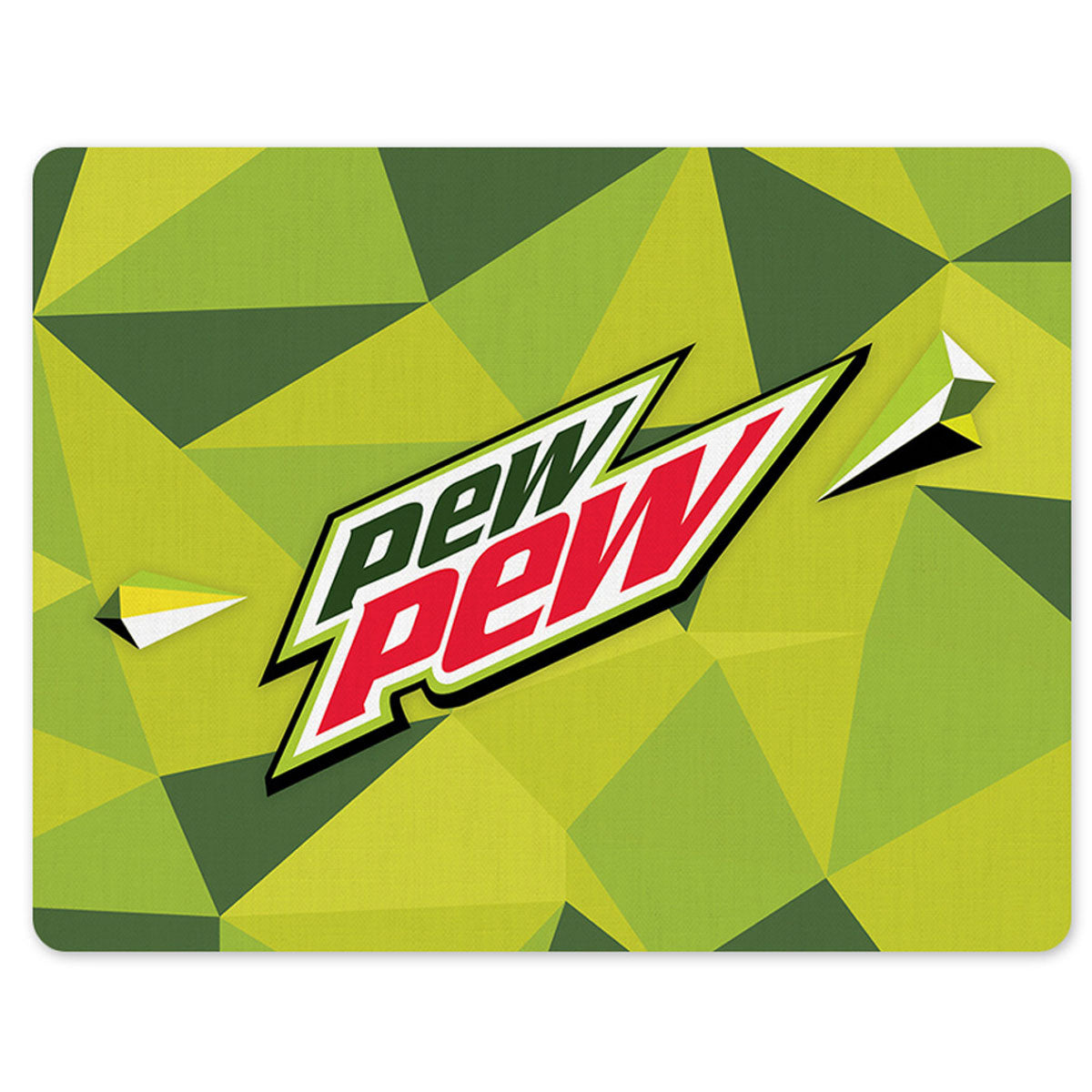 Exalt V2 Tech Mat Small Pew Pew Lime