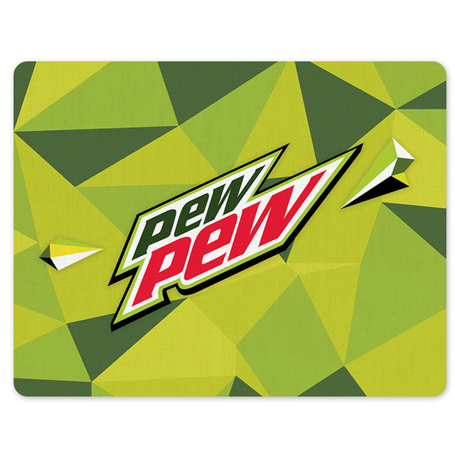 Exalt V2 Tech Mat Small Pew Pew Lime