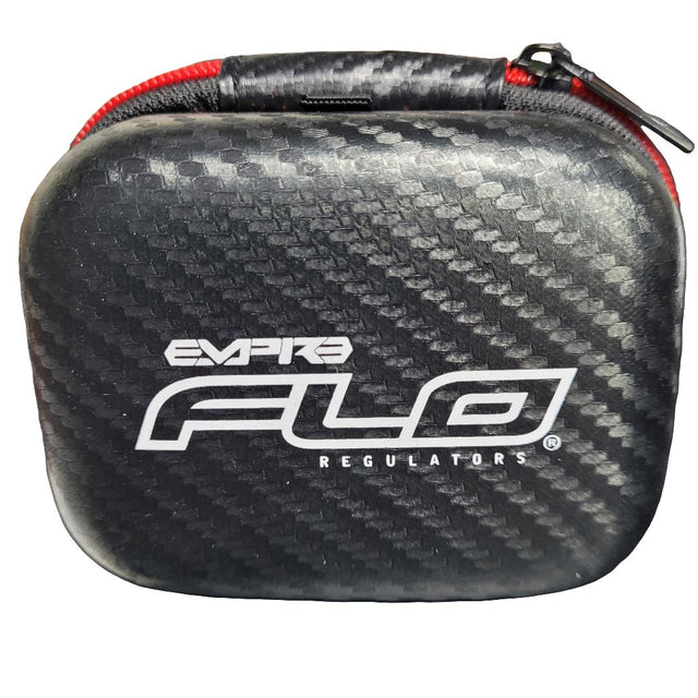 Empire Flo Regulator Zipper Case Black Red from top