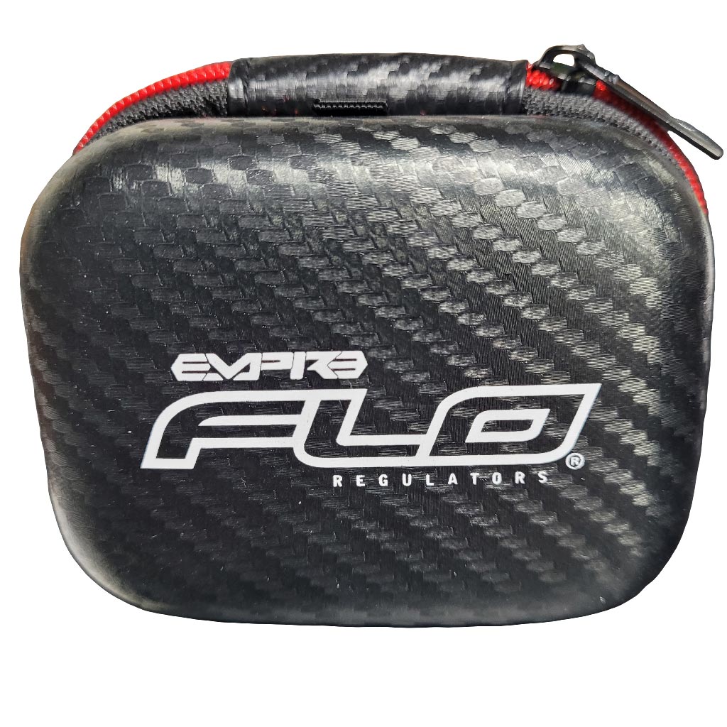 Empire Flo Regulator Zipper Case Black Red