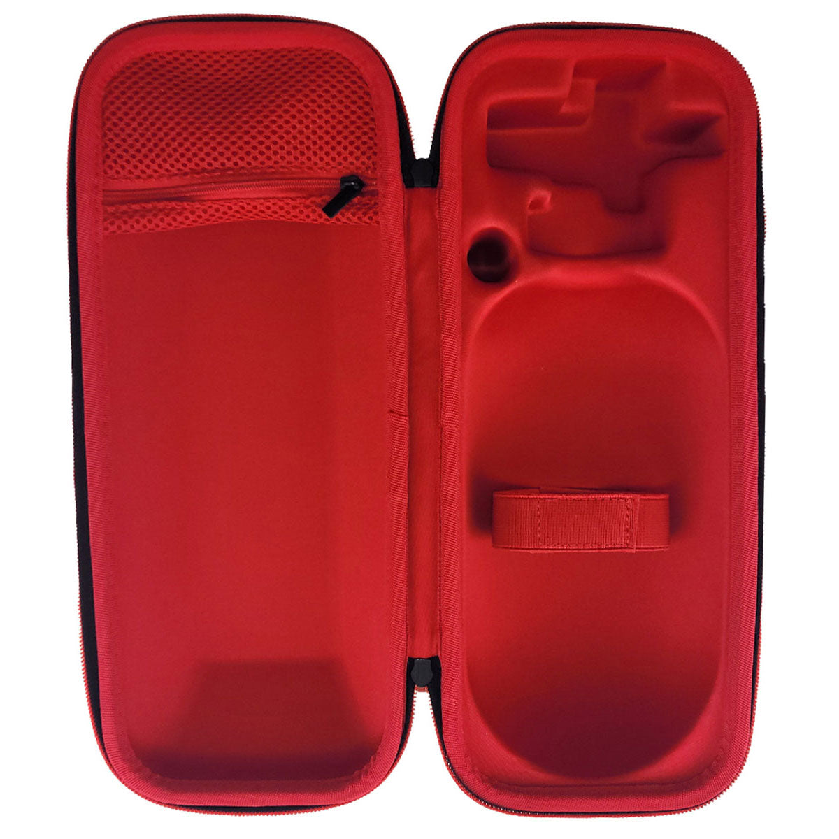 Empire Flo and Tank Zipper Case Black Red