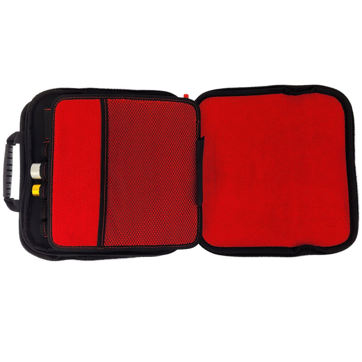 Exalt Carbon Series Marker Case Black Red center section