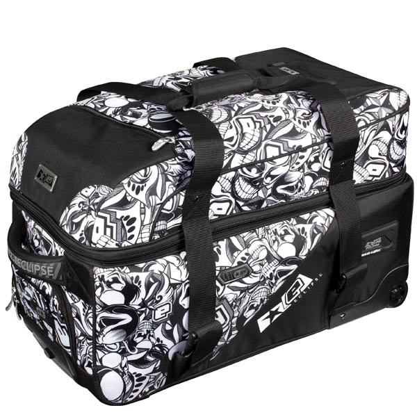 Planet Eclipse 2013 Split Compact Paintball Gear Bag Titan White2