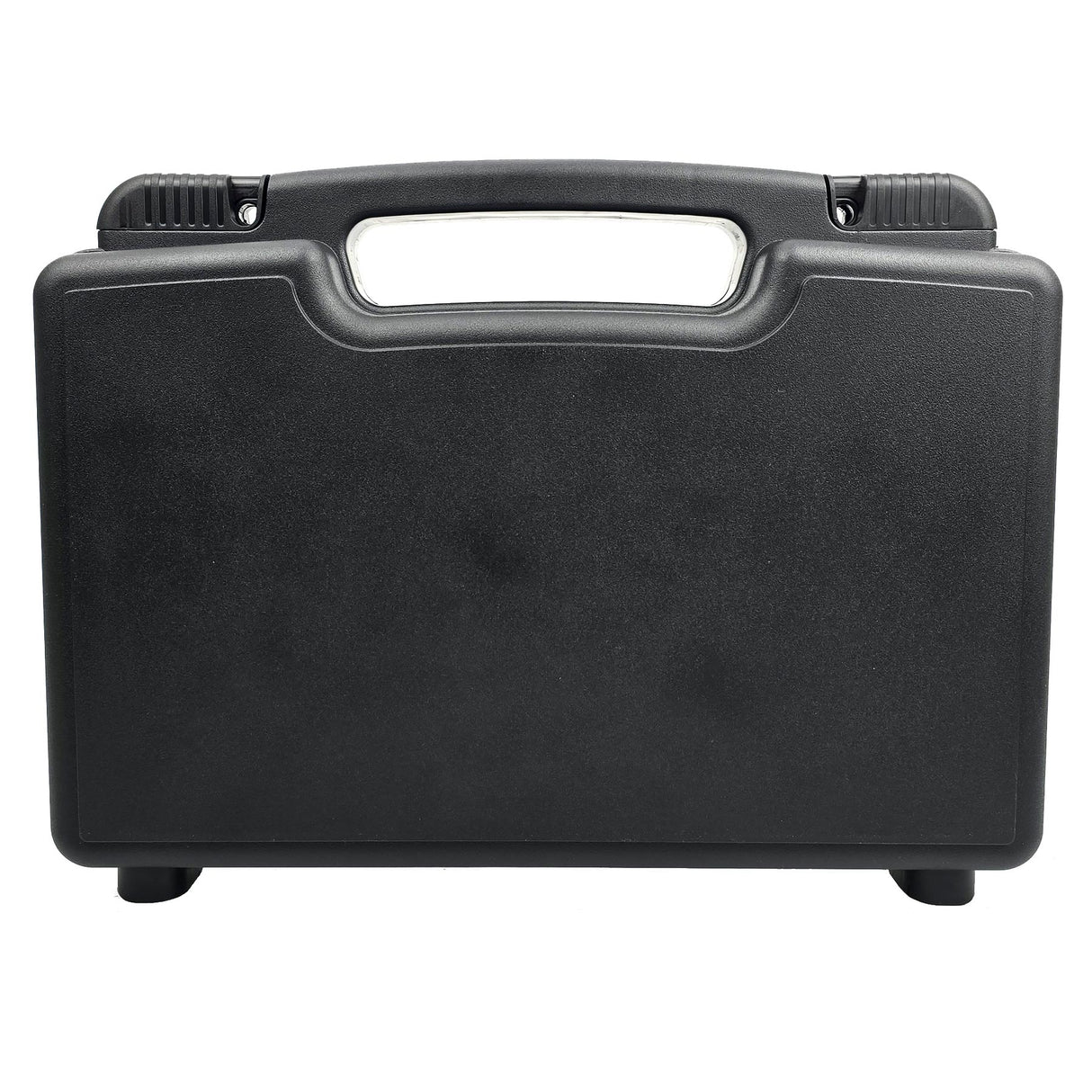 TSI Lockable Pistol Case Black standing upright