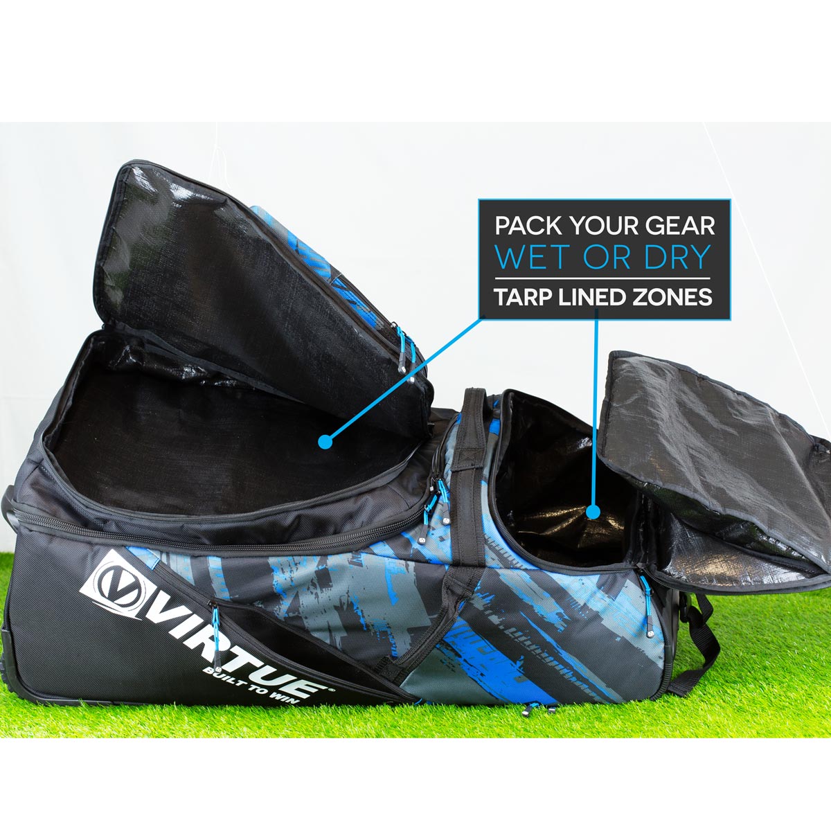 Virtue High Roller V4 Gear Bag Graphic Black