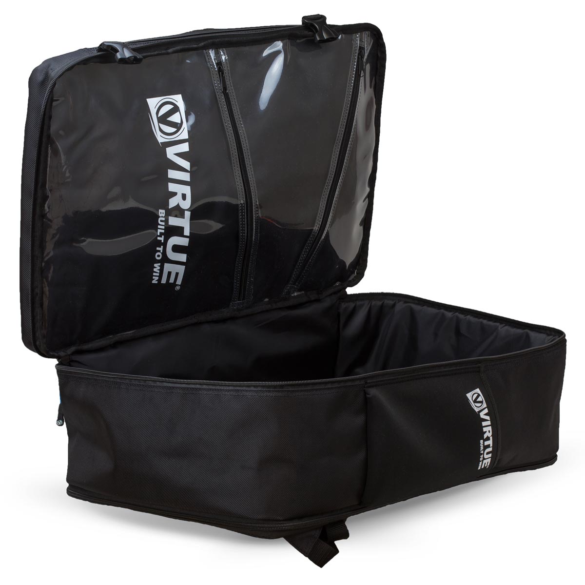 Virtue Gambler Backpack and Gear Bag Graphic Black