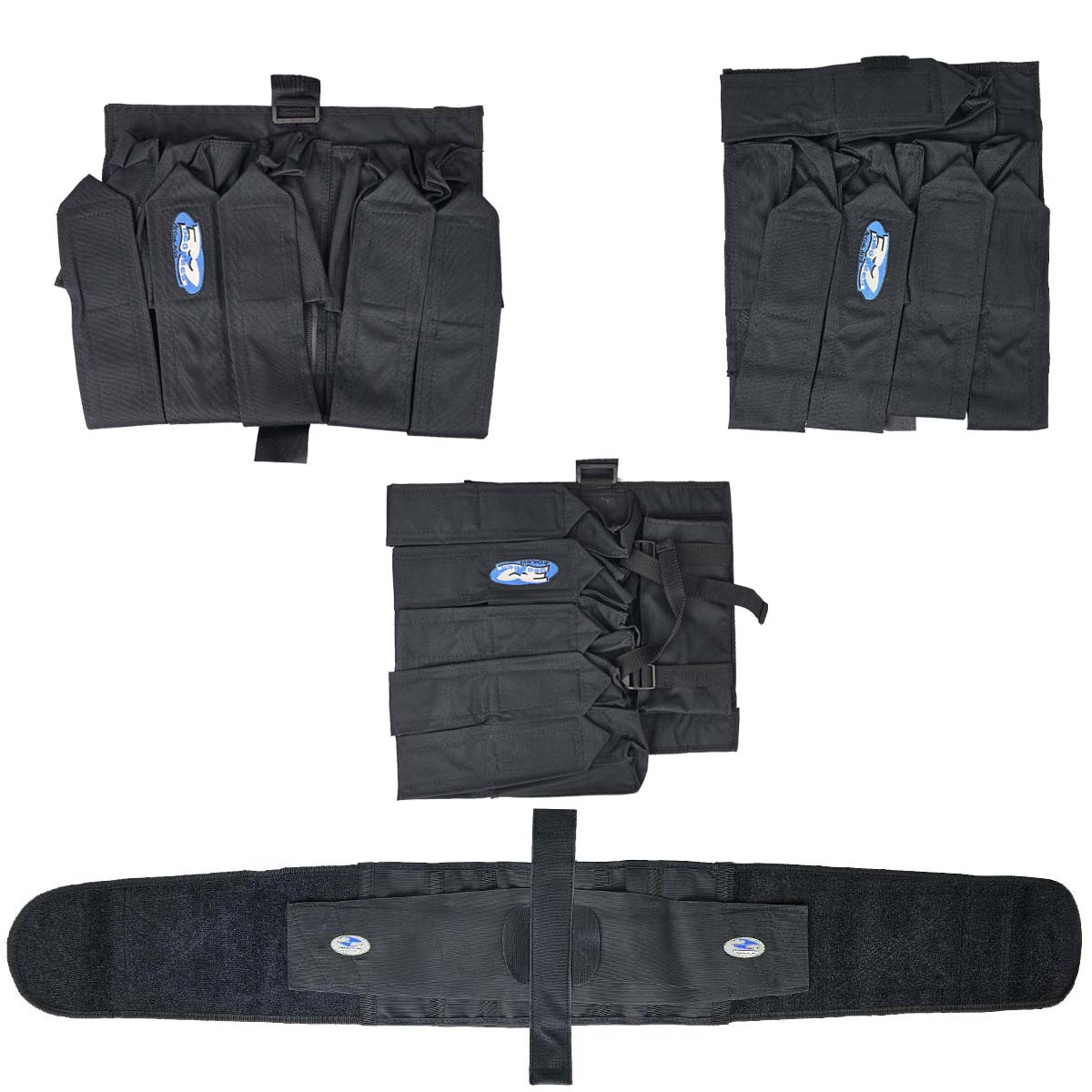 32D Paintball Harness 3 Pack Combo