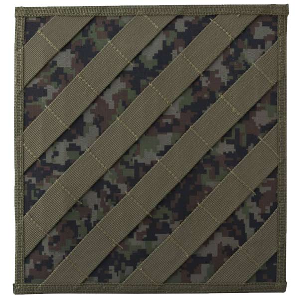 BT 45 Degree Molle Adapter Plate Woodland Digi