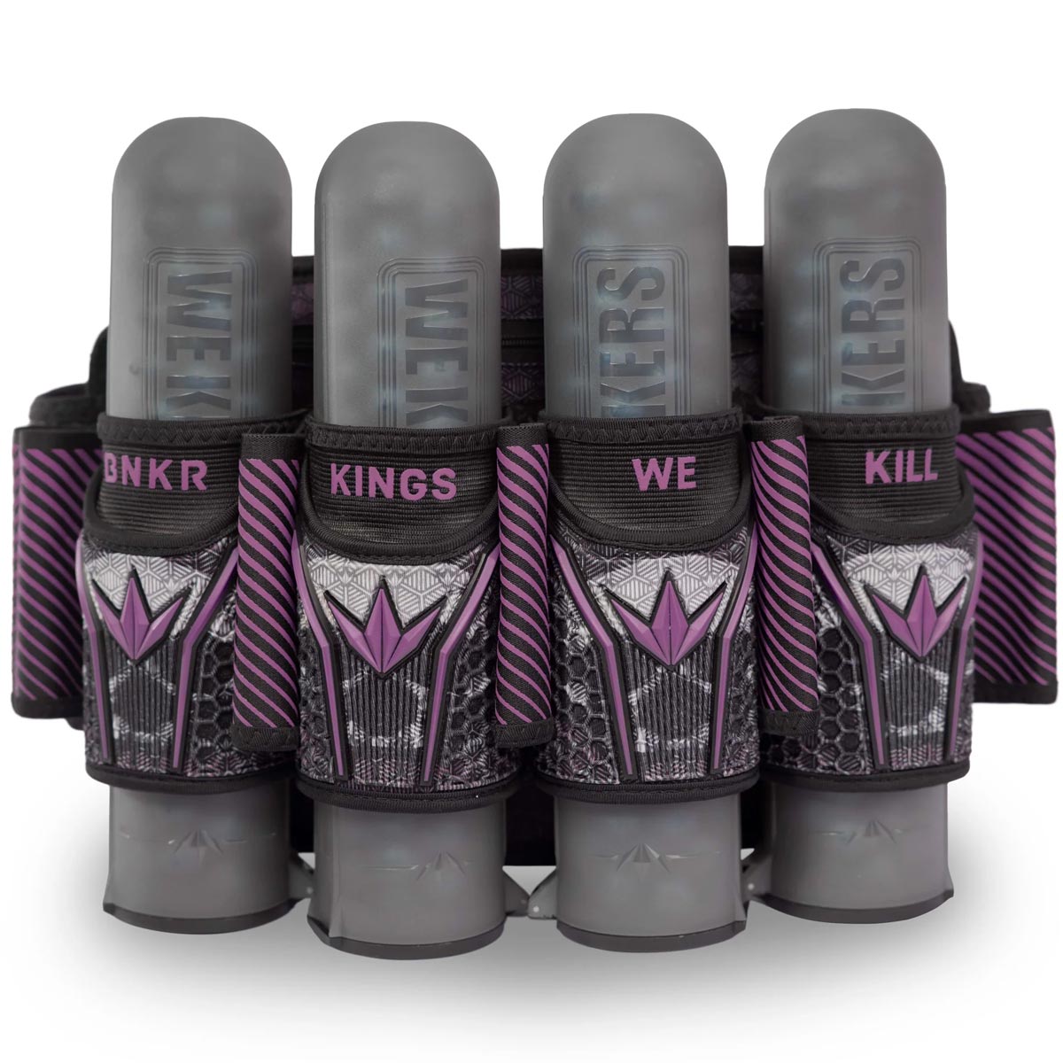 Bunkerkings Fly2 Pack Purple Skull 4+7 with 8 ESC Pods