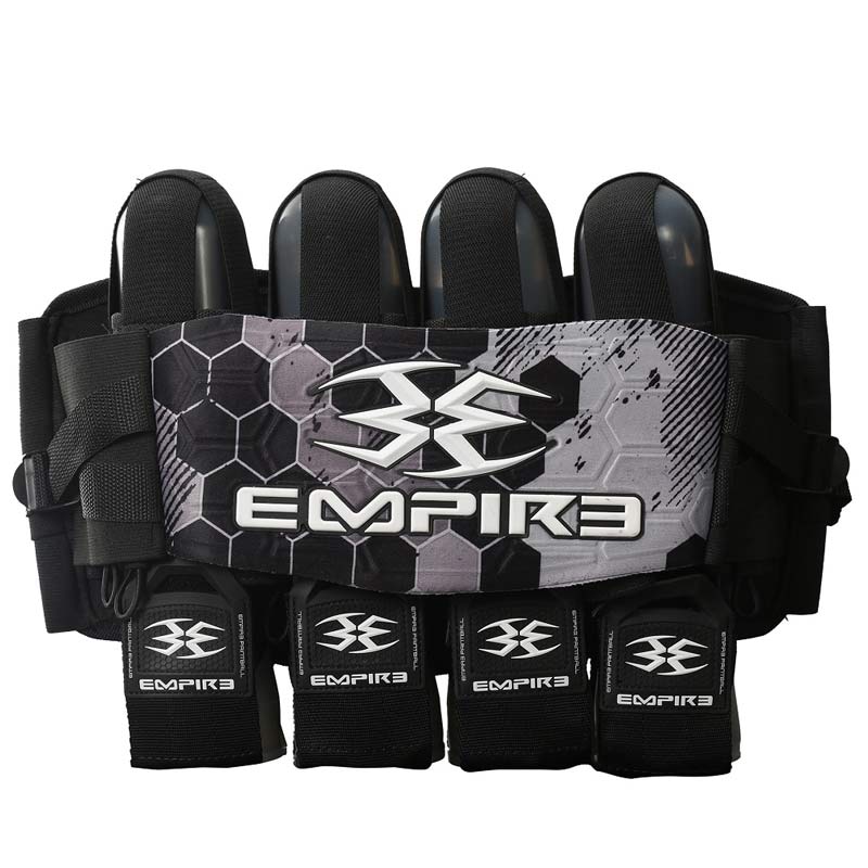 Empire Compressor Pack Paintball Harness 2014 FT 4+7 Black Hex