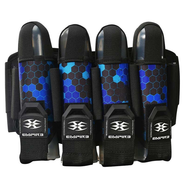 Empire Action Pack Paintball Harness 2014 FT 4+7 Blue Hex