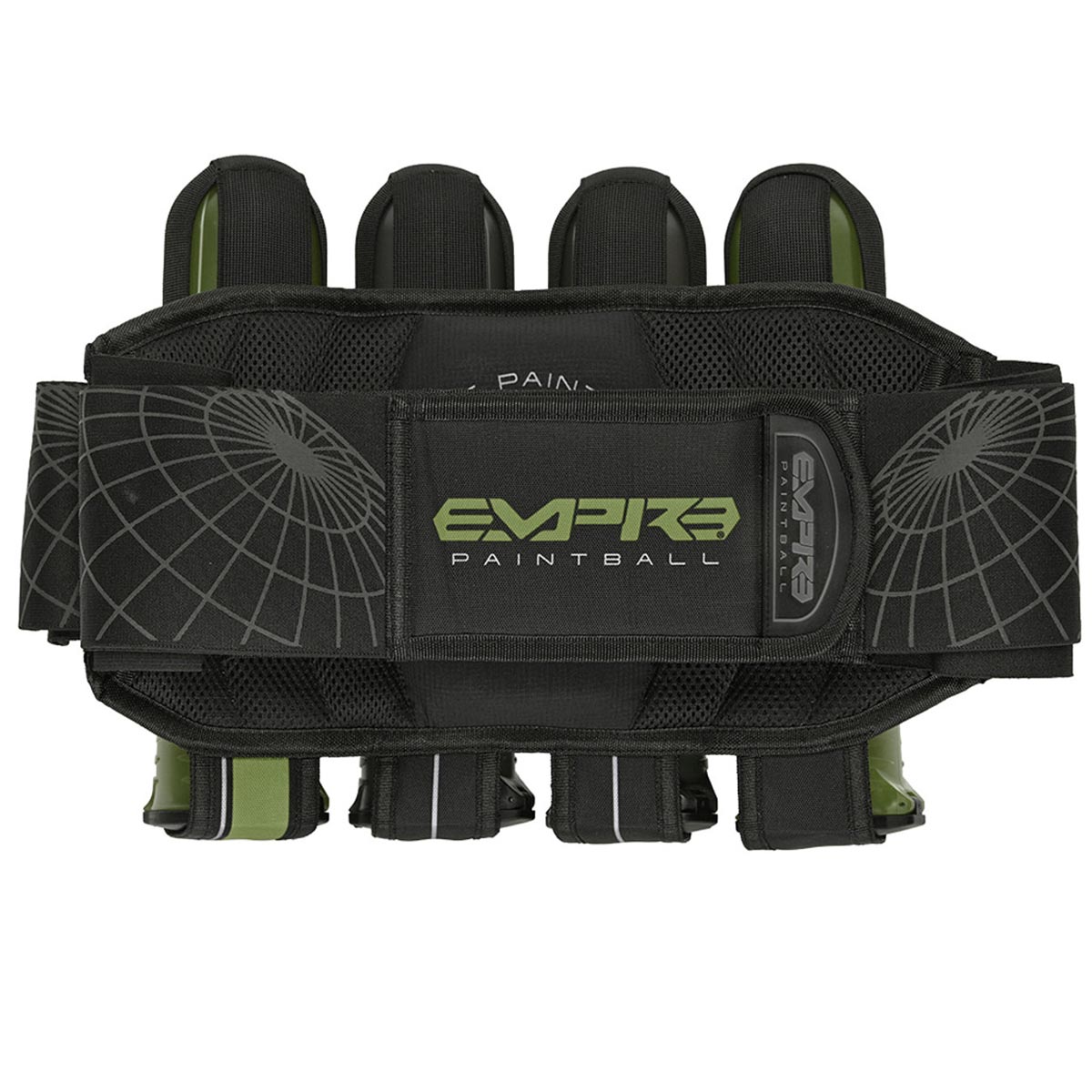 Empire Compressor Harness Pack 4+7 sage green back side