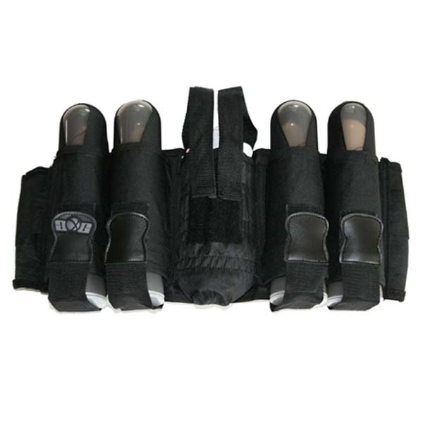 GXG Vertical 4 + 1 Paintball Harness Black