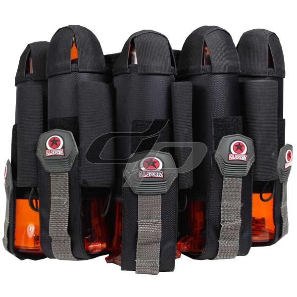 GI Sportz Glide Paintball Harness 5+6 Black