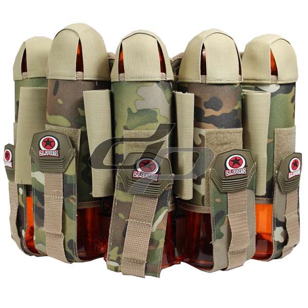 GI Sportz Glide Paintball Harness 5+6 Multi-Cam