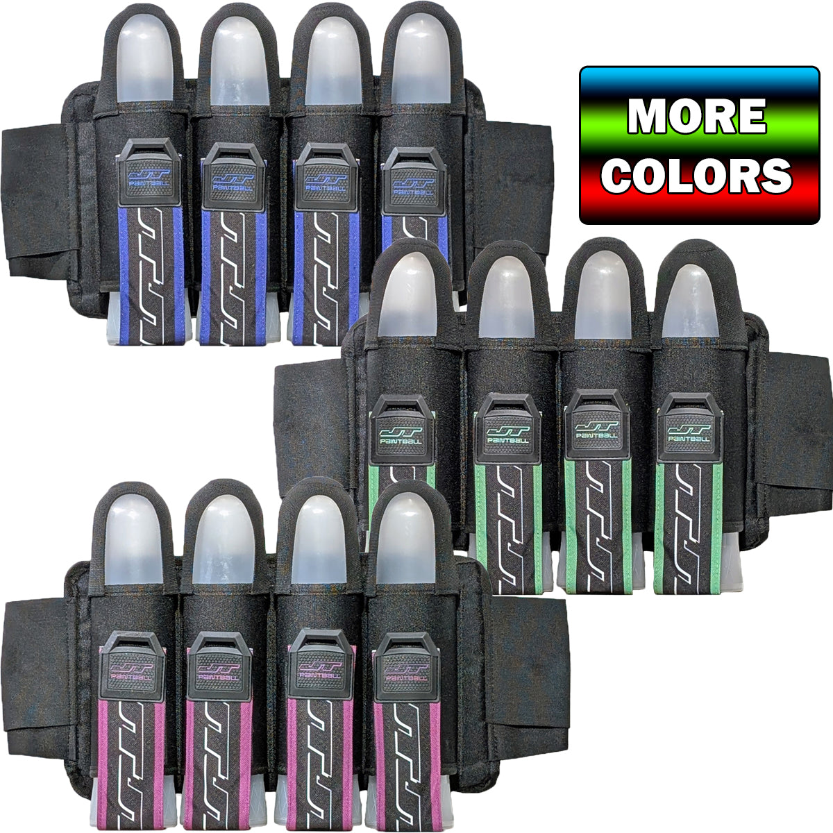 JT Race 4 Pod Paintball Harness Birthstone Edition