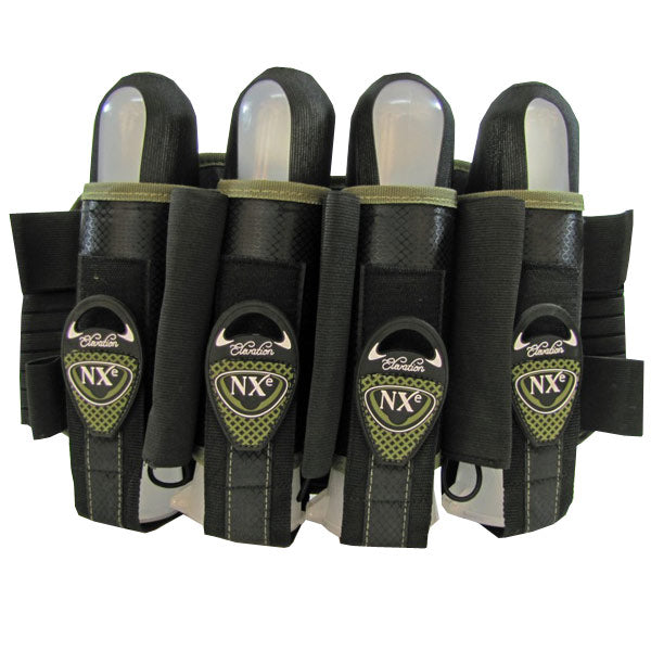 NXE Elevation Pro Edition Paintball Harness 4+3+2 Olive