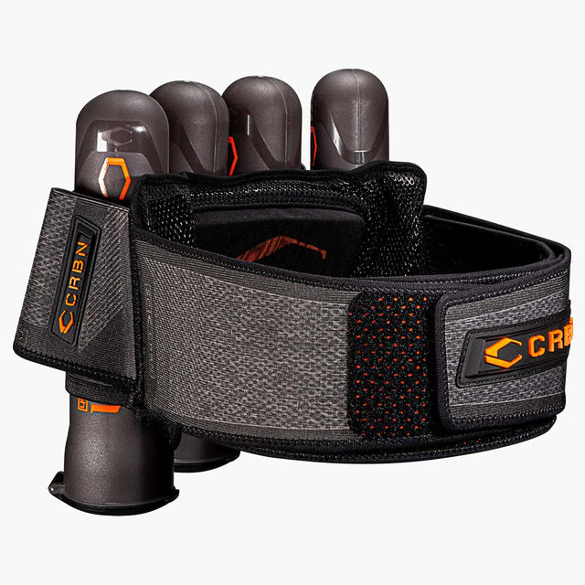 CRBN Paintball SC Harness 4 Pod Black Heather left side