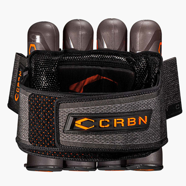 CRBN Paintball SC Harness 4 Pod Black Heather back
