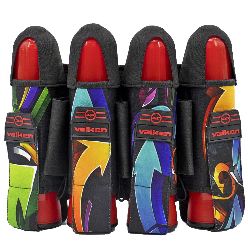 Valken Fate GFX 4+3 Paintball Harness Graffiti