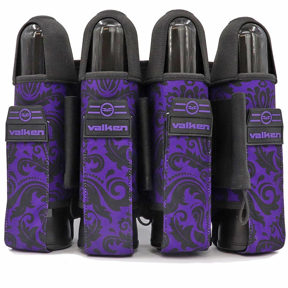 Valken Fate GFX 4+3 Paintball Harness Royal Purple