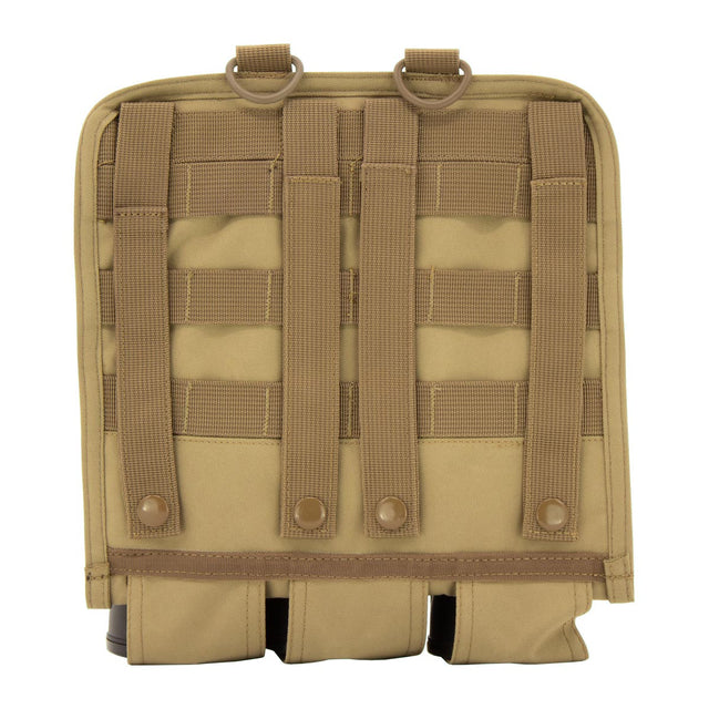 Valken 3 Pod Molle Pouch Tan back side