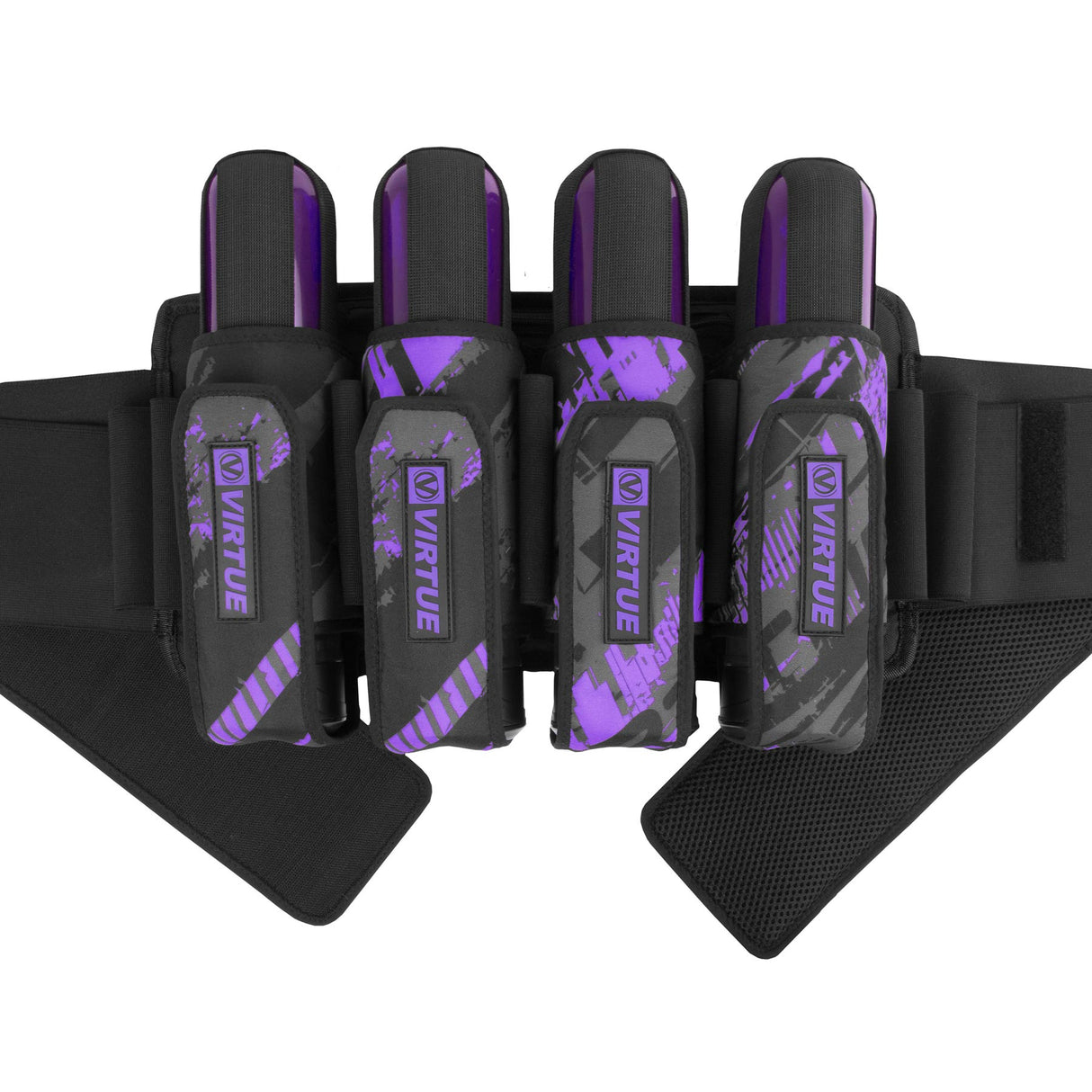 Virtue Elite Paintball Harness 4+7 Graphic Purple