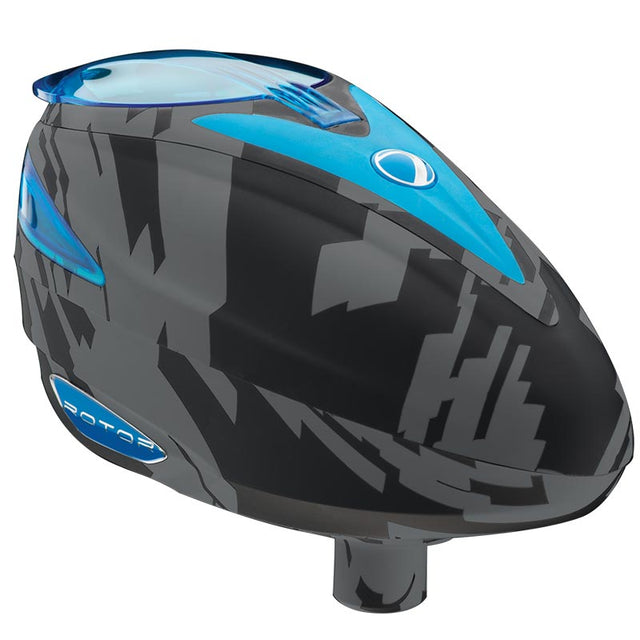 Dye Rotor Paintball Loader 2014 Airstrike Cyan