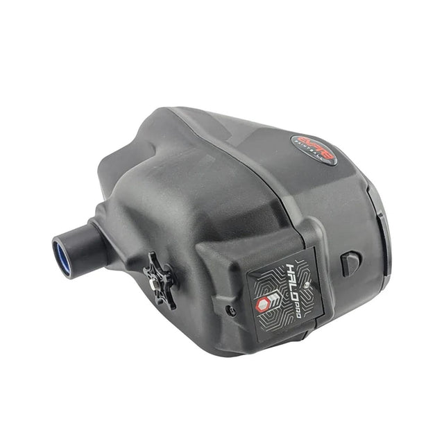 Empire Halo Pro Loader black bottom view showing rip clip