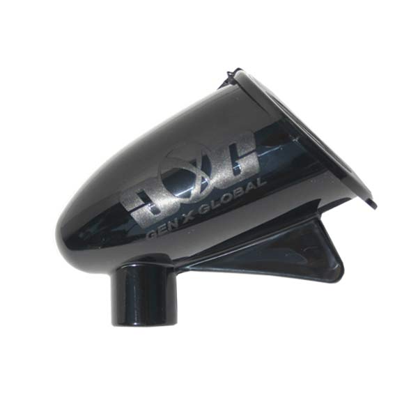GXG 50 Round Gravity Feed Hopper Black