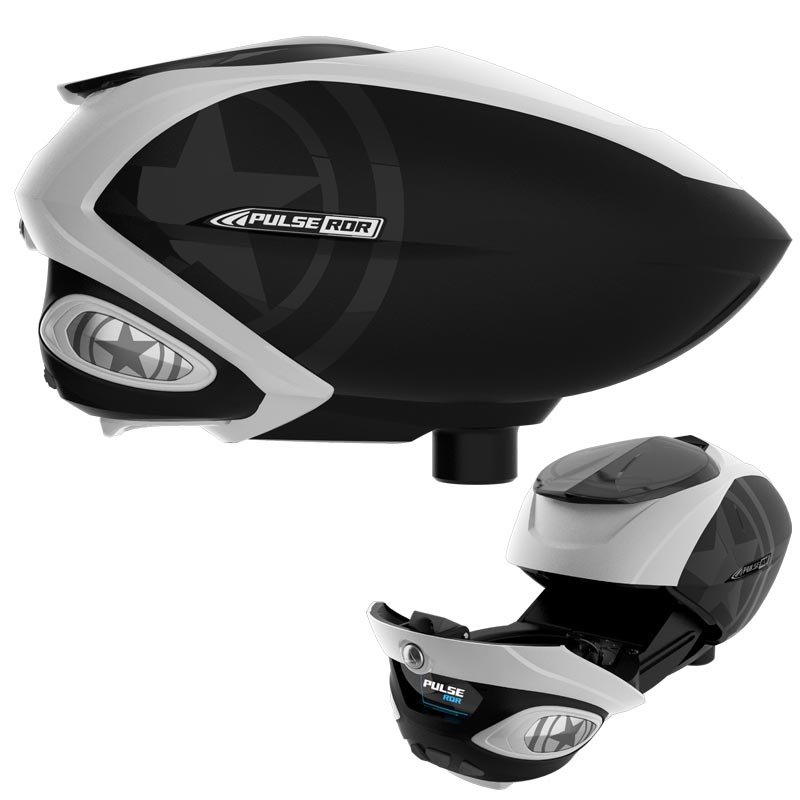 GI Sportz Pulse RDR Paintball Loader with Radar White
