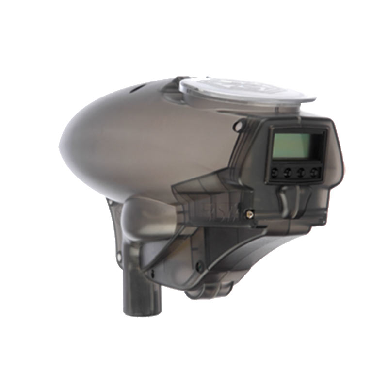 Kingman Spyder Fasta LCD 18v Paintball Loader Smoke